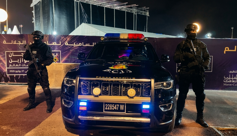 Important dispositif de sécurité à Rabat et Salé pour accompagner le Festival Mawazine