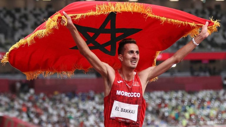 Soufiane El Bakkali remporte le 3000 m steeple et établit un nouveau record au Meeting Mohammed VI