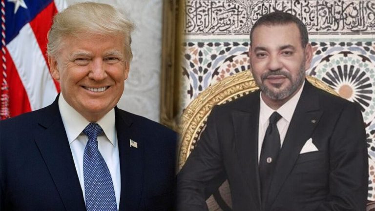 Anouar écrit: Donald Trump salue l’hommage du Maroc et remercie chaleureusement le Roi Mohammed VI